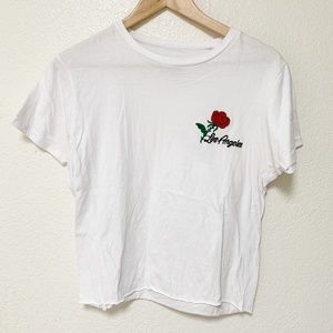 On Fire | Los Angeles Embroidered Tee XL